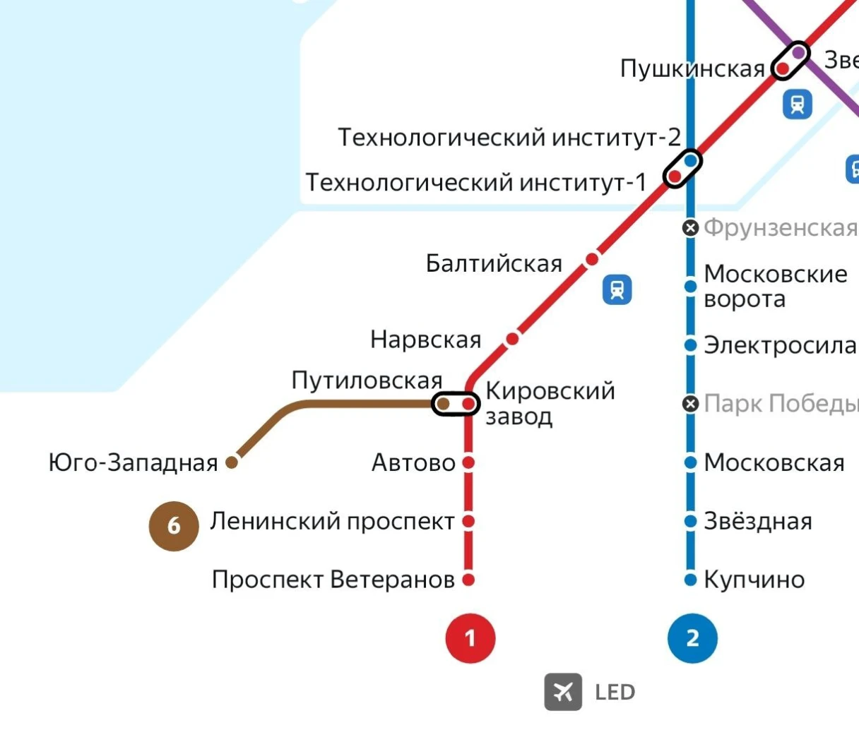 Источник: приложение «Яндекс Метро»