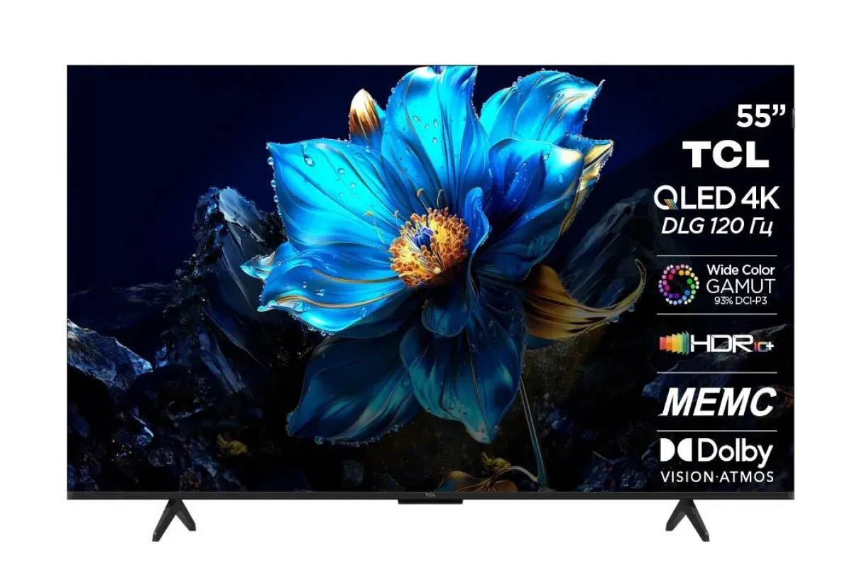 55" Телевизор TCL 55P7K QLED, 4K Ultra HD. Источник: www.citilink.ru