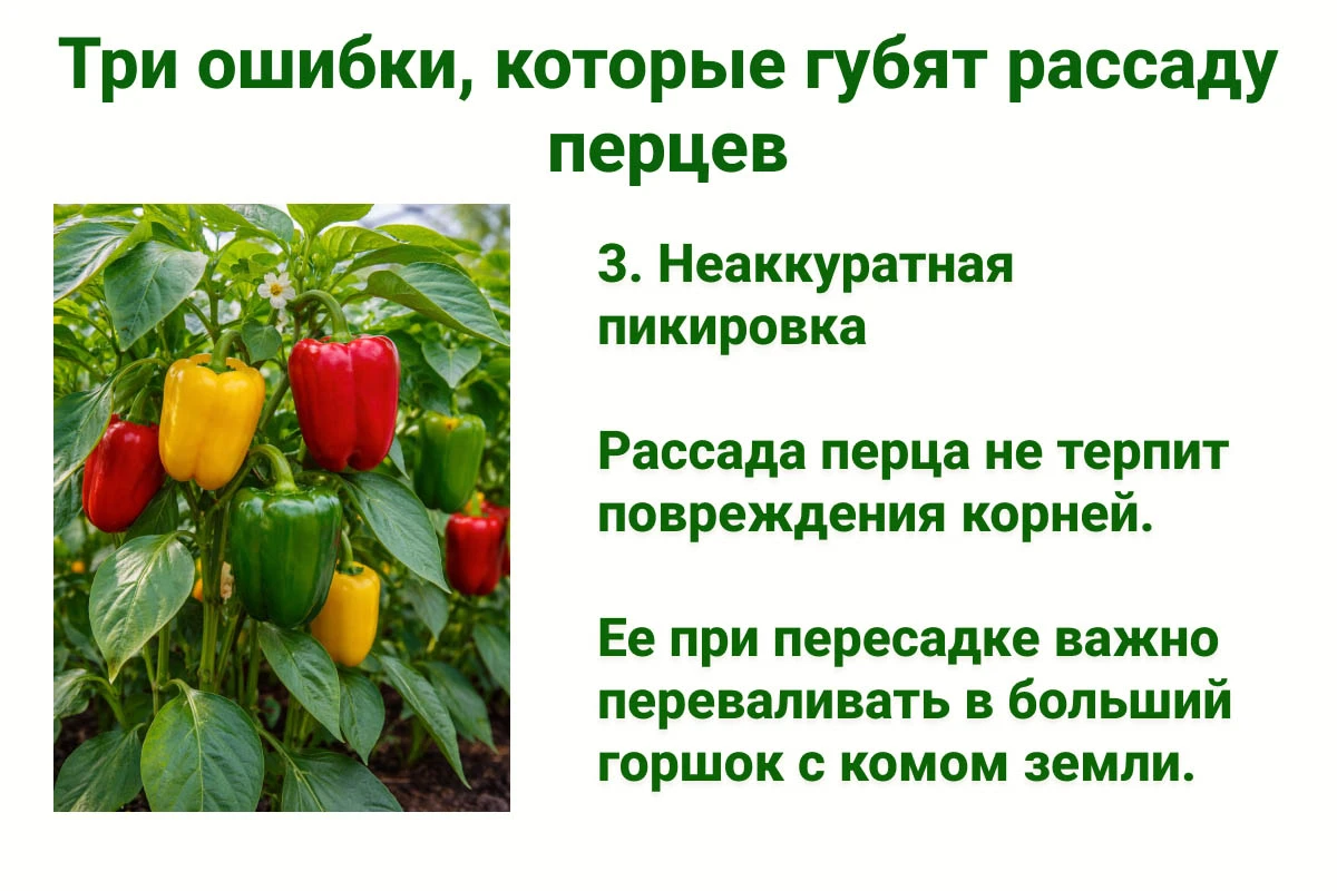 Пересаживайте рассаду аккуратно. Источник: нейросеть