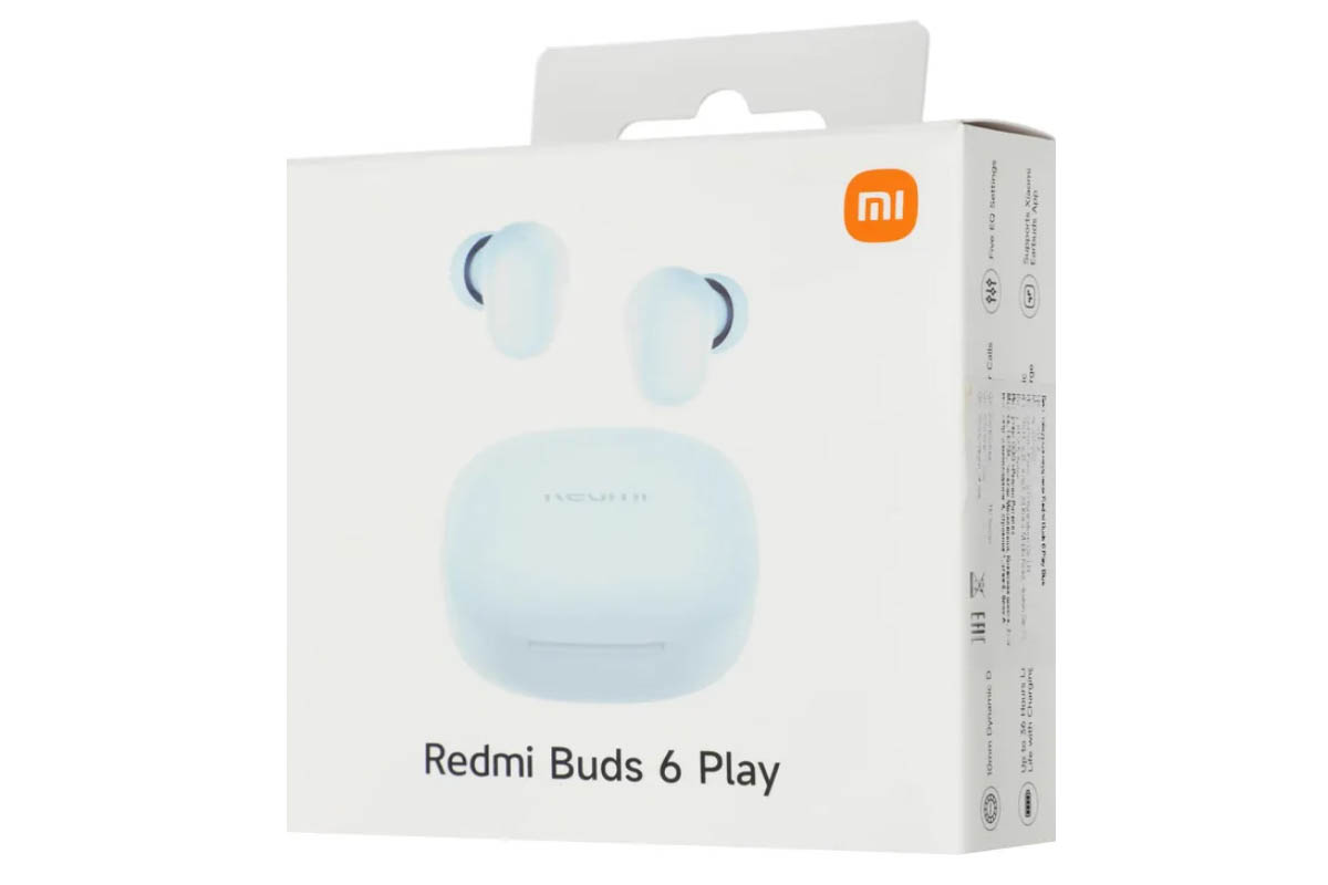 Наушники Xiaomi Redmi Buds 6 Play. Источник: citilink.ru