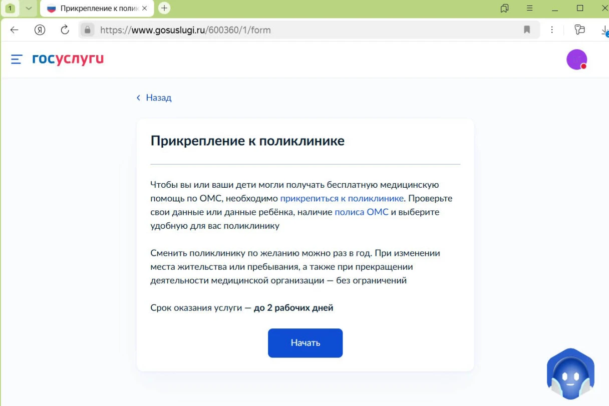 Несколько важных моментов. Источник: gosuslugi.ru