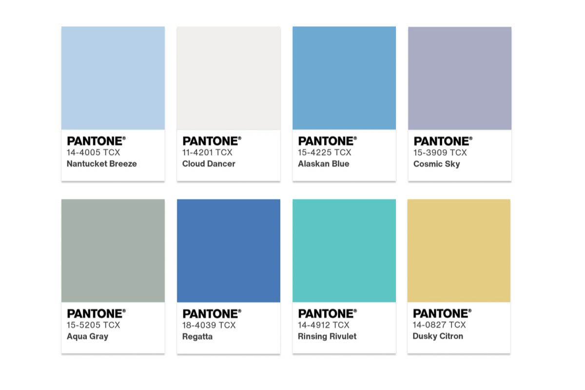 Палитры для Cloud Dancer on Pantone. Источник: pantone.com