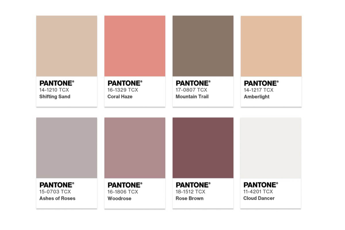 Палитры для Cloud Dancer on Pantone. Источник: pantone.com
