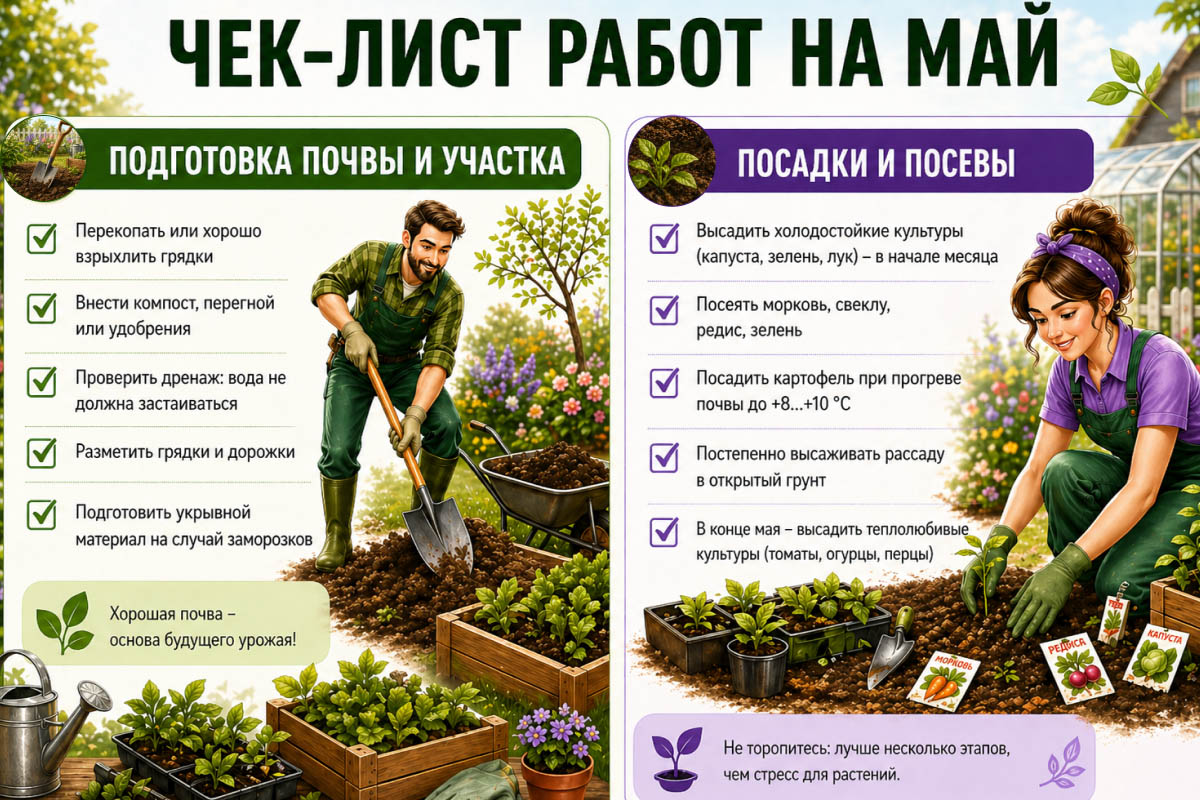 огда задач больше, чем времени, чек-лист помогает не распыляться и спокойно двигаться по этапам. Источник: нейросеть