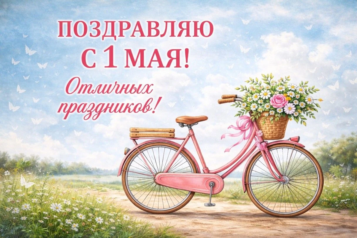 советские открытки с 1 мая