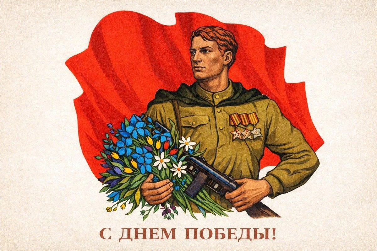 букет на день победы