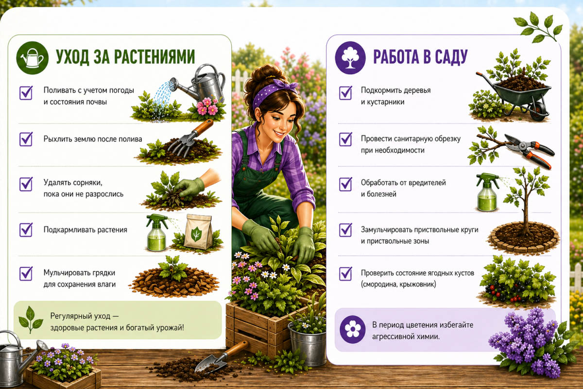 огда задач больше, чем времени, чек-лист помогает не распыляться и спокойно двигаться по этапам. Источник: нейросеть