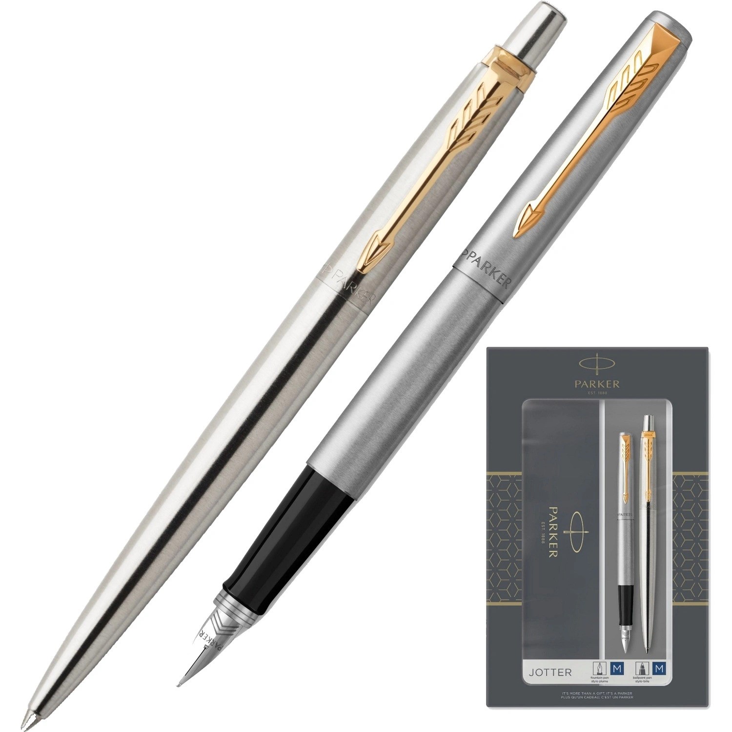 Ручки Parker Jotter Stainless Steel