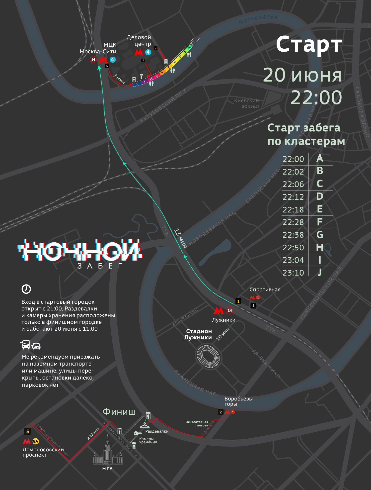 Старт. Источник: nightrun10km.runc.run