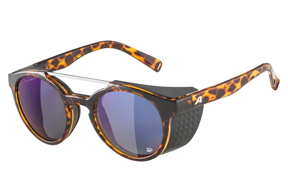 Очки солнцезащитные Alpina Glace P Havana Gloss/Pol Blue Mirror Smoke Cat.3. Источник: kant.ru