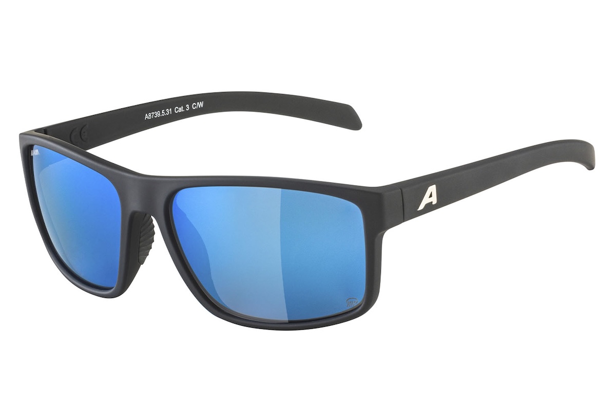 Очки солнцезащитные Alpina Nacan I P Black Matt/Pol Blue/Blue Mirror Cat.3. Источник: kant.ru