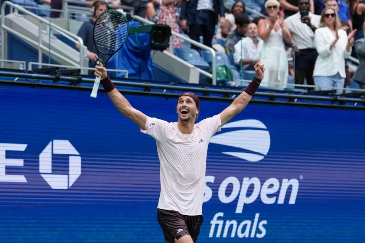 Чемпионы празднуют победу. Источник: Scott Sode/USTA / usopen.org