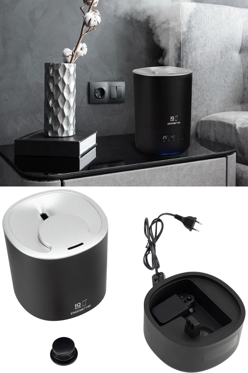 <a href="https://www.holodilnik.ru/climatic/dampener_of_air/polaris/puh_8080_wifi_iq_home_chernyy/?utm_medium=referral&utm_source=media.halvacard.ru&utm_campaign=blog&utm_term=photo_partner" target="_blank" rel="noopener"><span style="font-weight: 400;">Polaris PUH 8080</span></a><span style="font-weight: 400;">. Удобно, когда прибор можно запустить дистанционно.. Источник: holodilnik.ru </span>