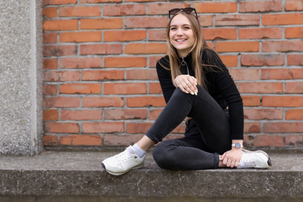 black jeans woman girl