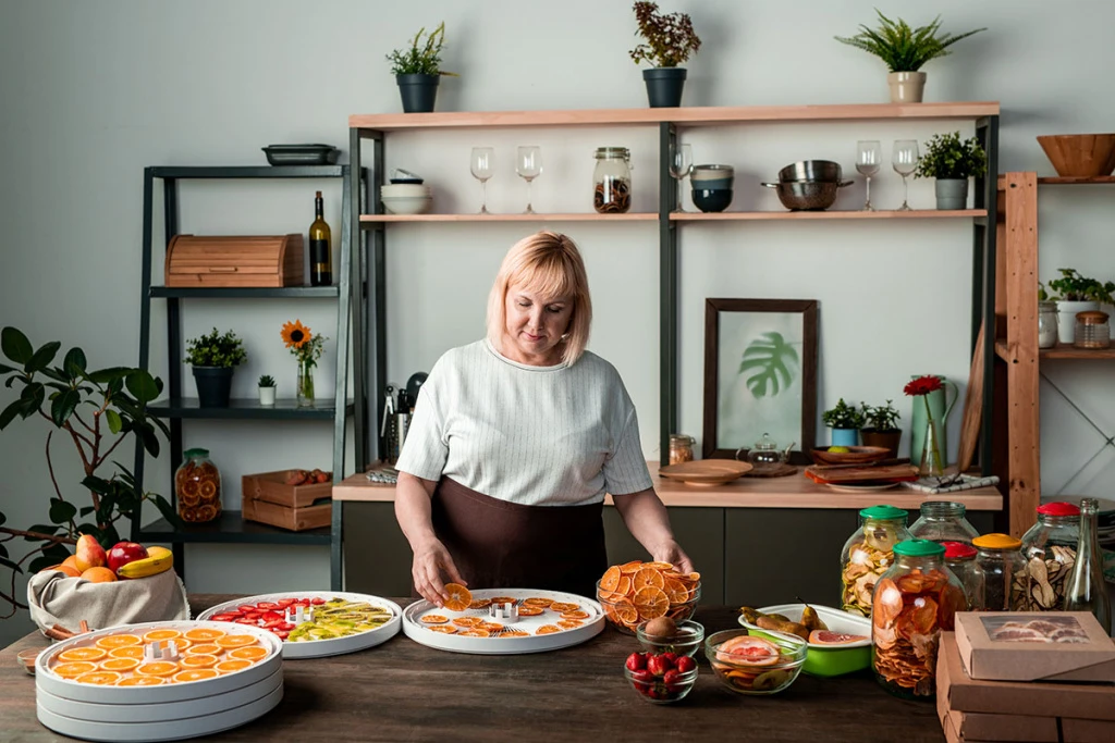 чипсы в сушилке для овощей 