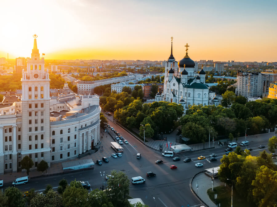 История города Воронеж
