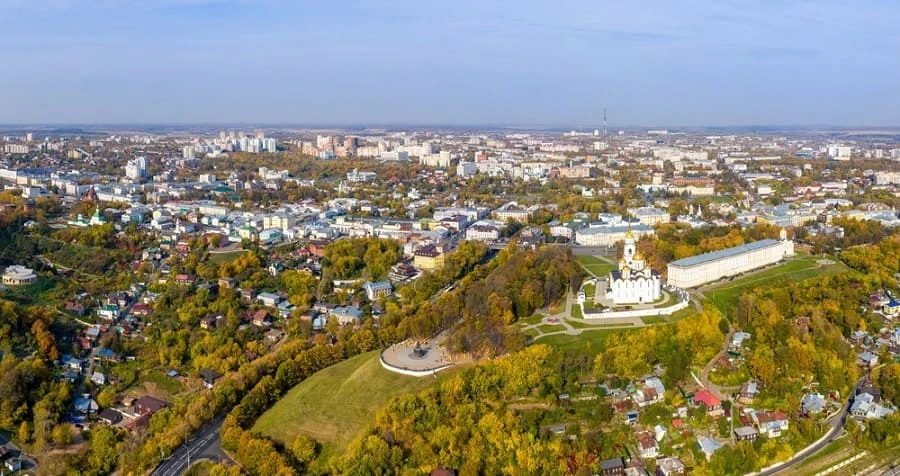 Парки и улицы, где можно погулять и посмотреть Владимир самостоятельно