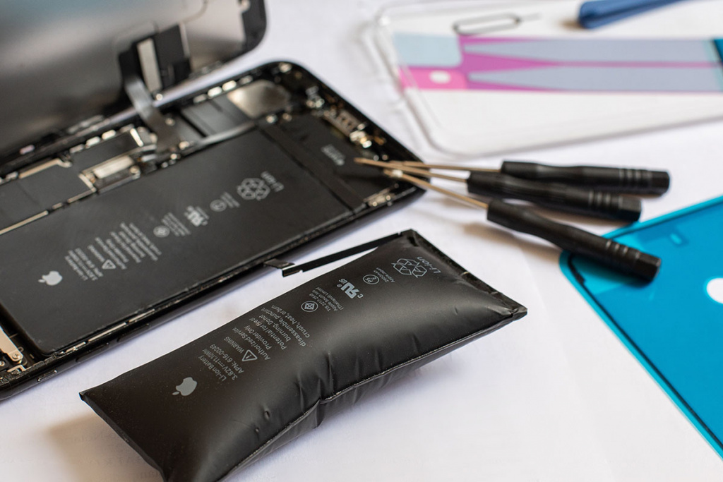 замена аккумулятор телефон смартфон