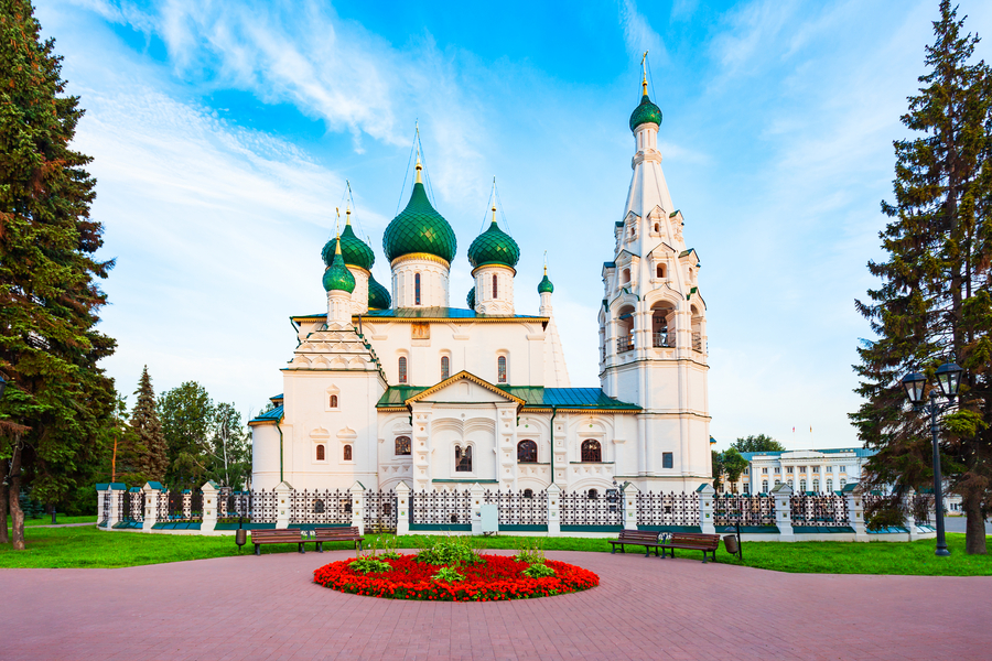Красивые храмы Ярославля