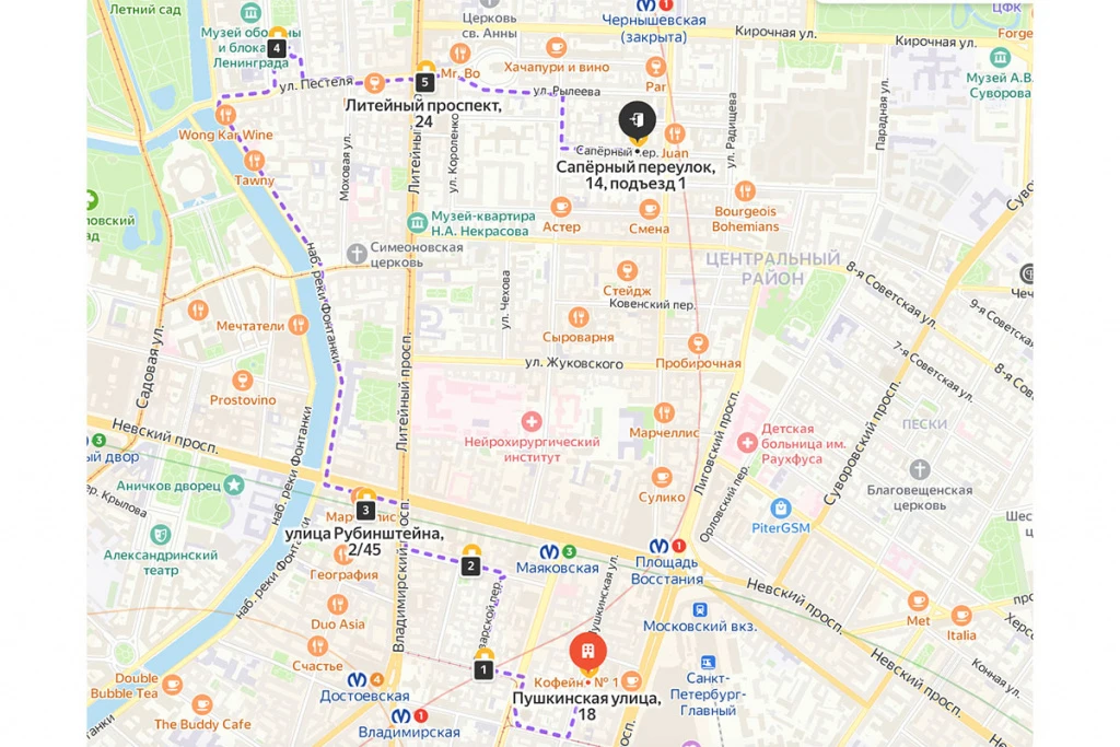 двери парадных Петербурга