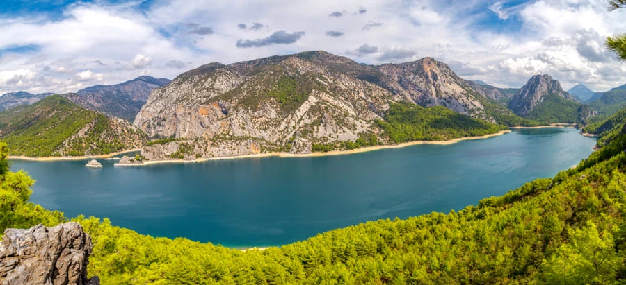 Грин Каньон в Таврических горах