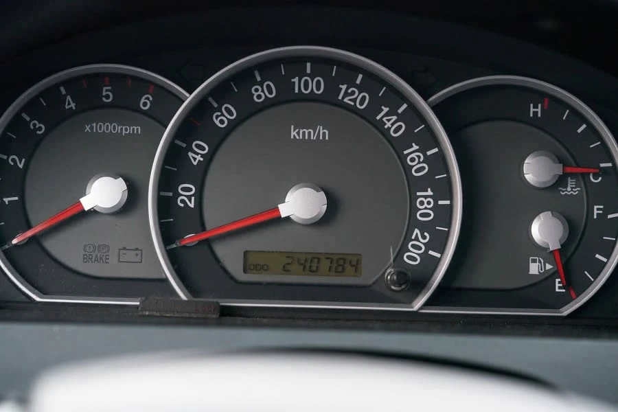 Предупреждающие значки на панели