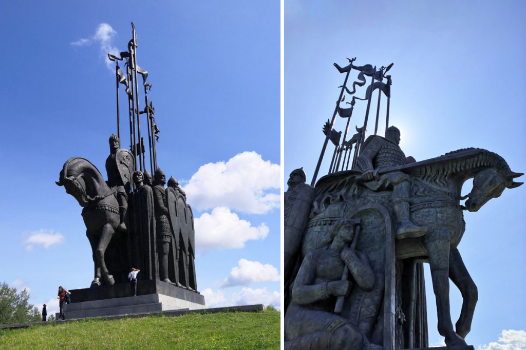 памятник на Соколихе в Пскове