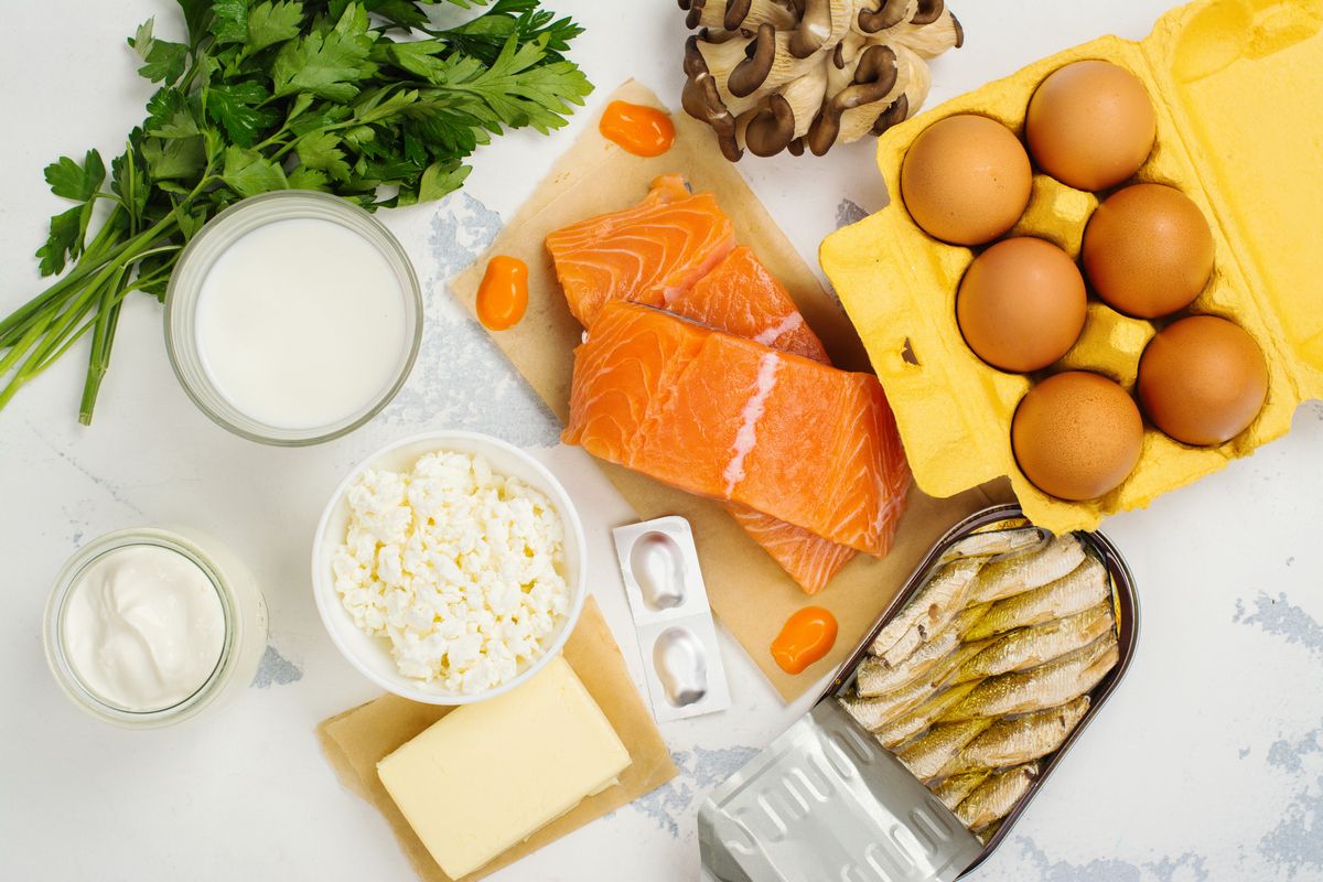 В каких продуктах содержится витамин D